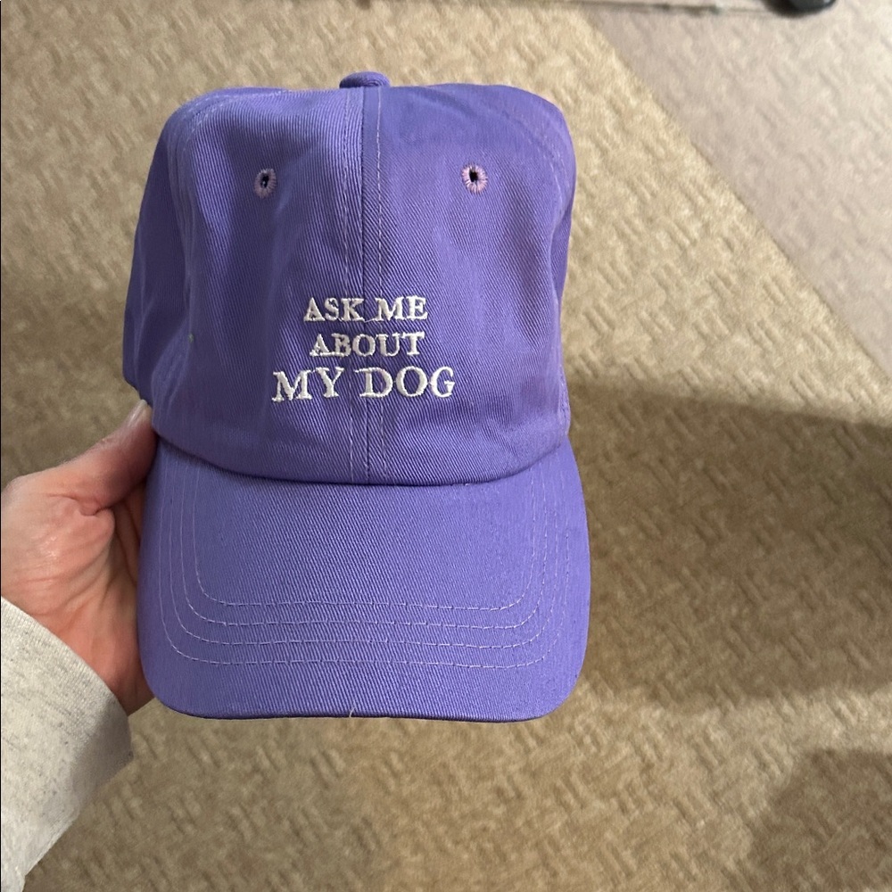 Francesca's Collections Purple Cap